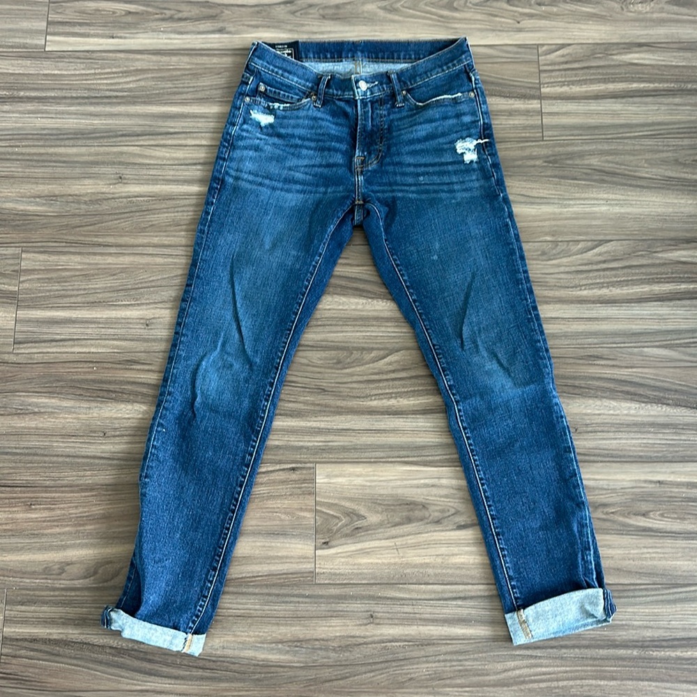 Abercrombie men’s distressed denim